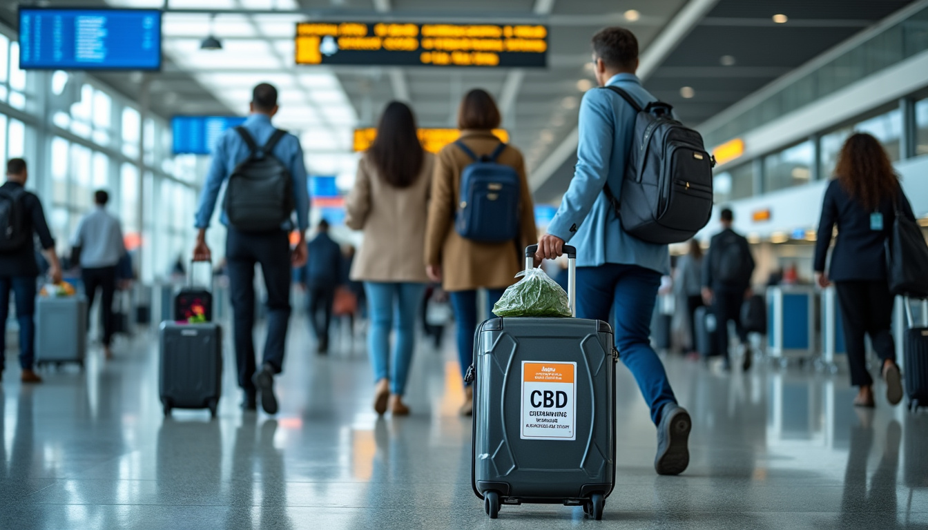 découvrez les règles et régulations concernant le transport du cbd à l’aéroport : ce que vous devez savoir avant de voyager avec des produits à base de cannabidiol, pour éviter tout problème aux contrôles de sécurité.
