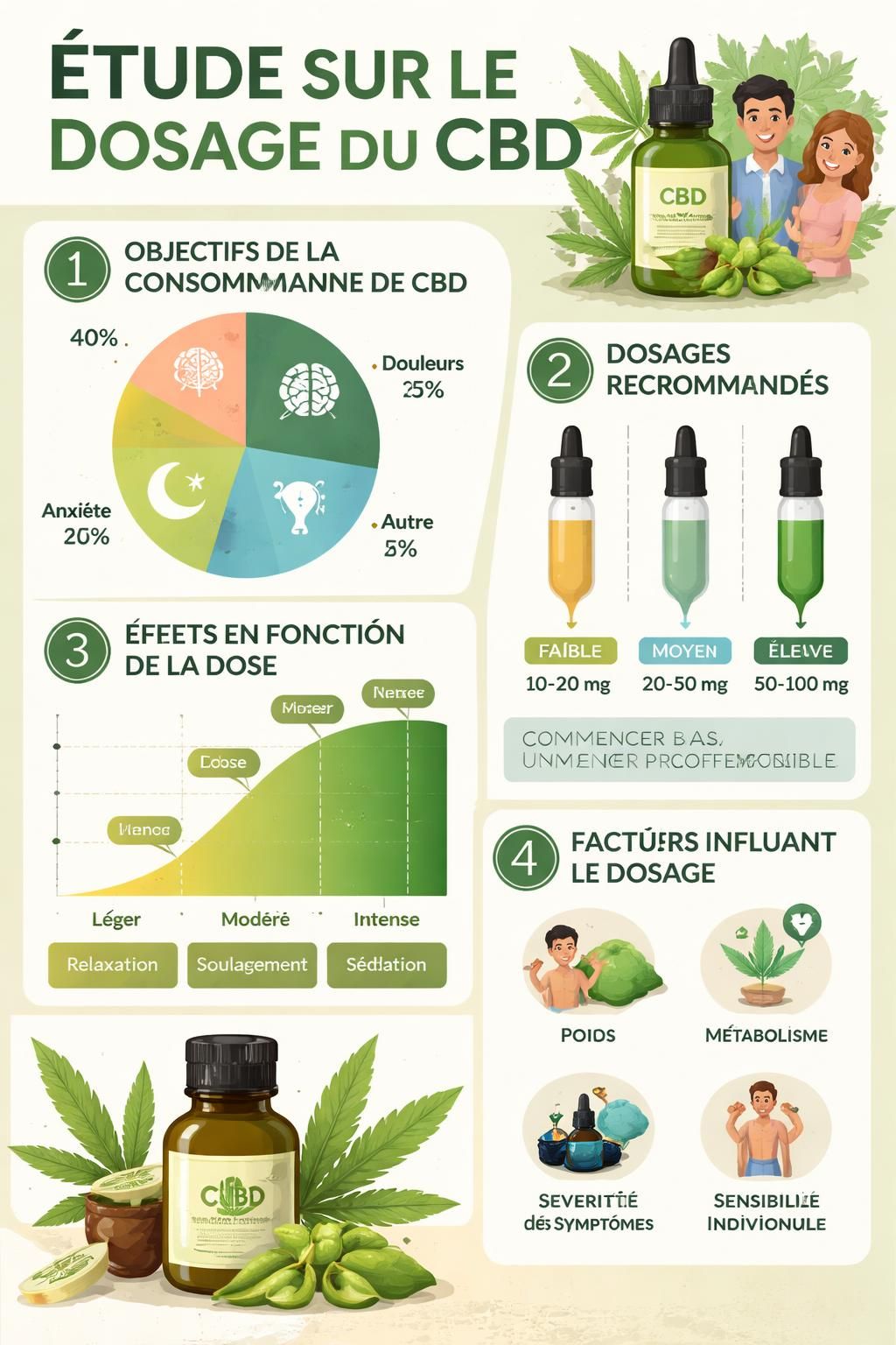 découvrez comment doser efficacement le cbd pour profiter pleinement de ses bienfaits. guide pratique et conseils pour optimiser votre expérience avec le cbd.