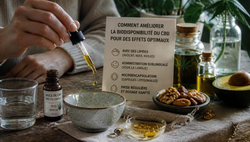découvrez des conseils pratiques pour augmenter la biodisponibilité du cbd et maximiser ses effets bénéfiques sur votre bien-être.